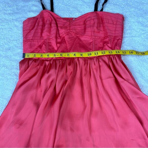 Go International tiered ruffle sweetheart bust red cocktail party dress, 13 - Picture 6 of 9